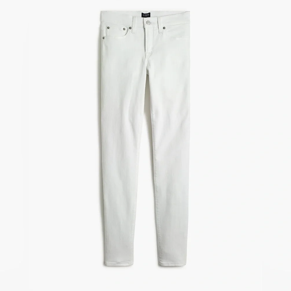 J Crew White Skinny Jeans Size 26